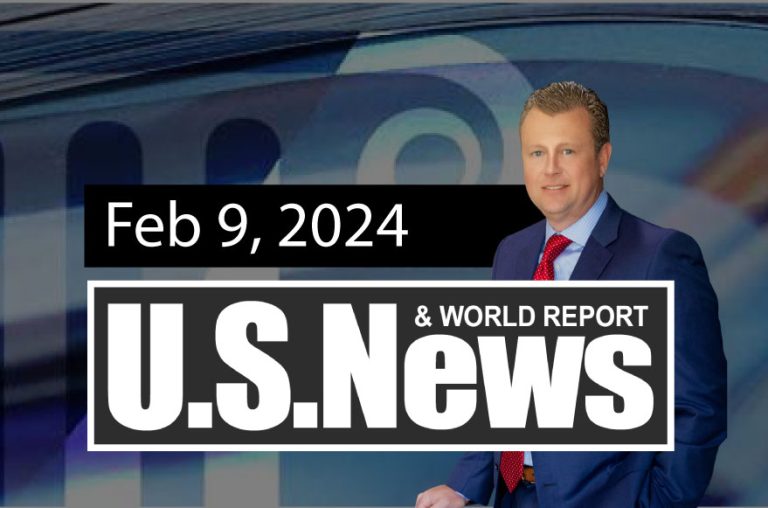 US News and World Report with Derek Miser image featured.